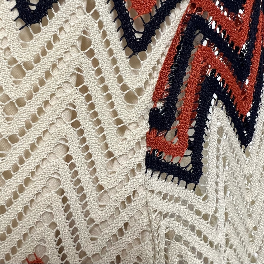 Tacera Chevron Pattern Bell Sleeve Dress - Picture 8 of 16